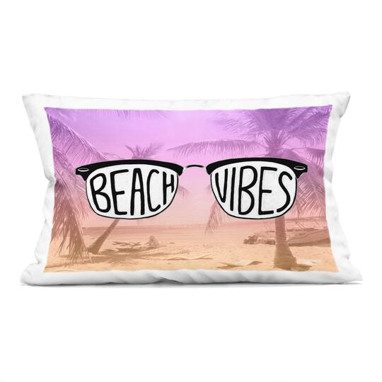 Stupell Industries 14" x 20" Tropical Beach Vibes Decorative Printed Indoor Pillow